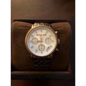 Rose Gold Michael Kors Watch